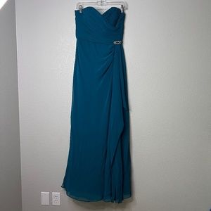 Lauren by Ralph Lauren heart shaped with side drap